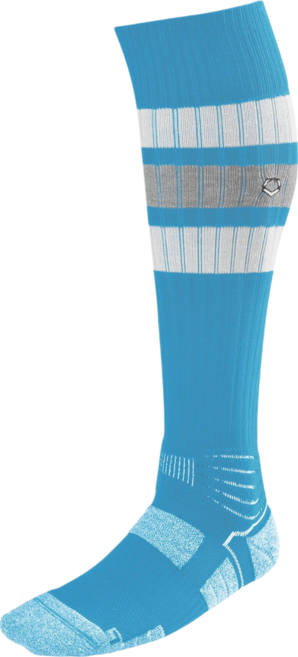 이보쉴드 양말 장목 롱 스타킹 스트라이프 WB60105, 1개, 빅토리 블루