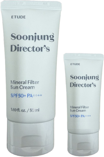 에뛰드 순정 디렉터 무기자차 선크림 SPF50+ PA++++ 50ml + 20ml 기획세트, 1개
