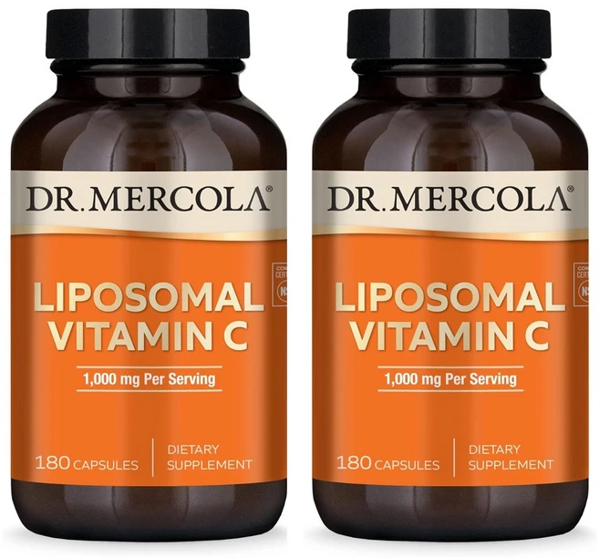 닥터머콜라 리포솜 비타민 C 1000mg 캡슐, 180정, 2개 - 쿠팡