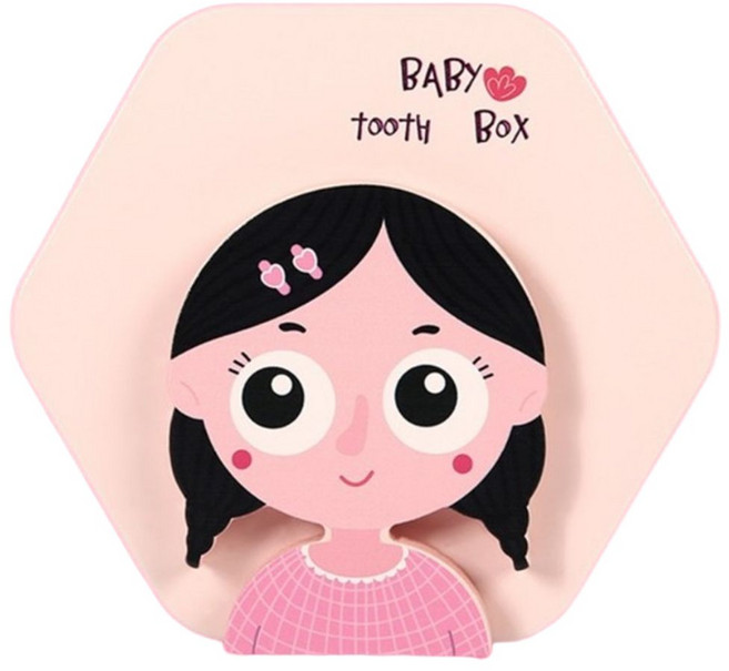 [한글 스티커 제공] 코지투스박스 귀여운 남아 여아 유치보관함, 여자아이