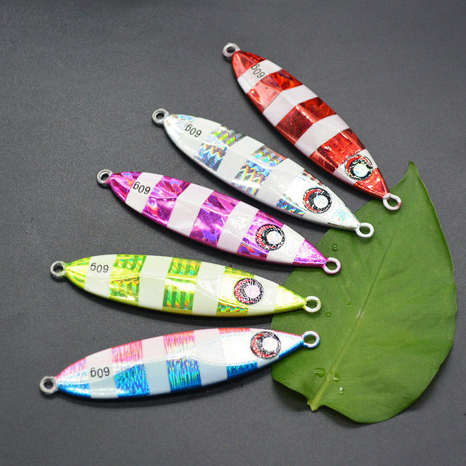 마리수 메탈지그 슬로우지깅 메탈 삼치 농어 광어 부시리 40g 60g 80g 100g, 그린