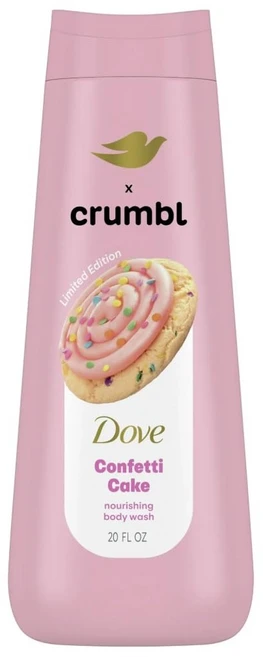 도브 크럼블 콜라보 바디워시 컨페티 케이크 한정판 560ml, 1개 - 쿠팡