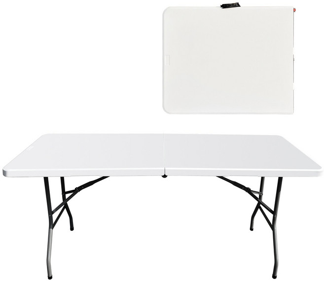 루니 브로몰딩 접이식 폴딩 플라스틱 야외 테이블 1800