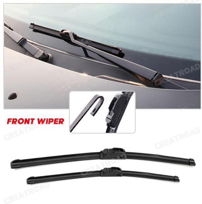 창닦기 와이퍼 전면 및 블레이드세트 기아 쏘렌토 MK3 2015 - 윈드실드 윈드스크린 윈도우 레인 브러시 브