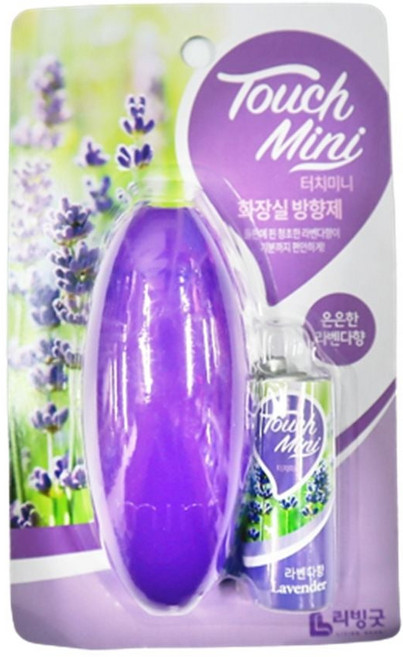 터치필 라벤다 화장실방향제 미니화장실방향제 욕실부, 1개, 본상품선택, 13ml