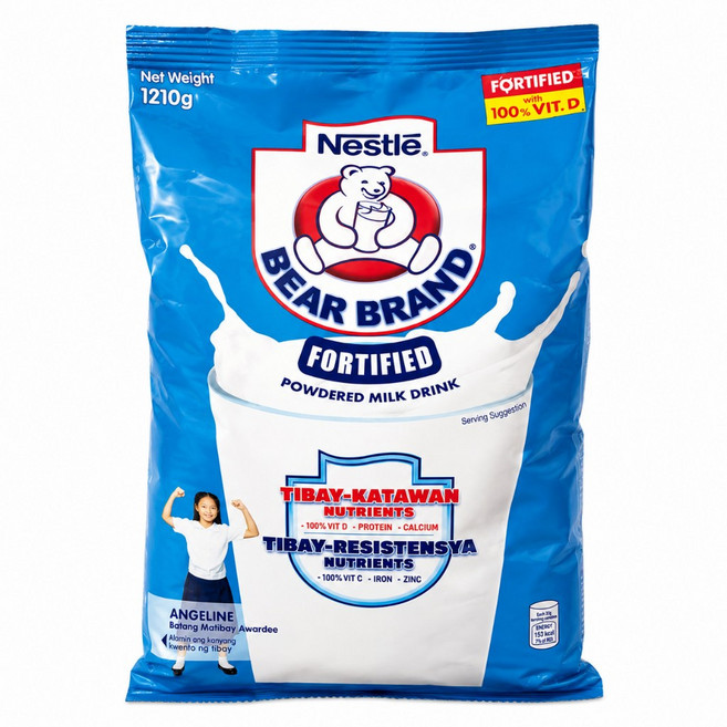 Bear Brand 強化高鈣奶粉 1.2kg, 1個
