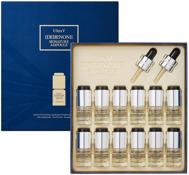 울트라브이 시즌2 이데베논 시그니쳐 앰플, 12개, 8ml