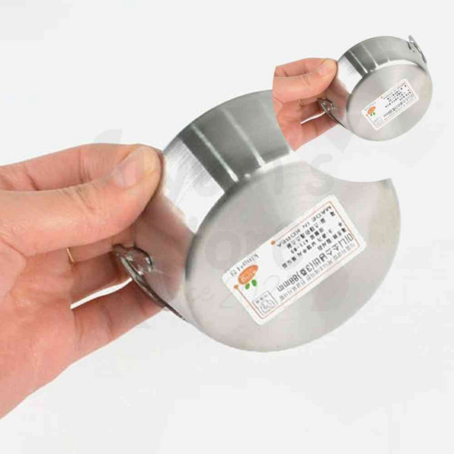 스텐 소스볼 미니 간장 종지 80x28mm 접시 마요네즈 스텐304 멜젓 피클