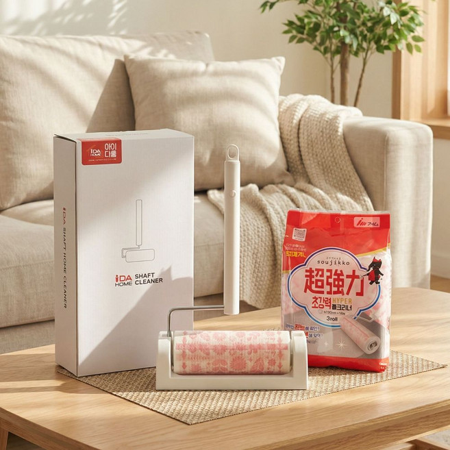 소지코 테이프크리너 트레이본체+하이퍼리필(R50), 1세트