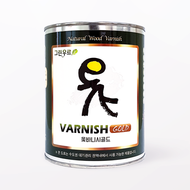옻바니쉬 골드 300ml 1L 4L 대용옻칠 천연오일스테인 유광 마감용 투명, 350ml, 1개