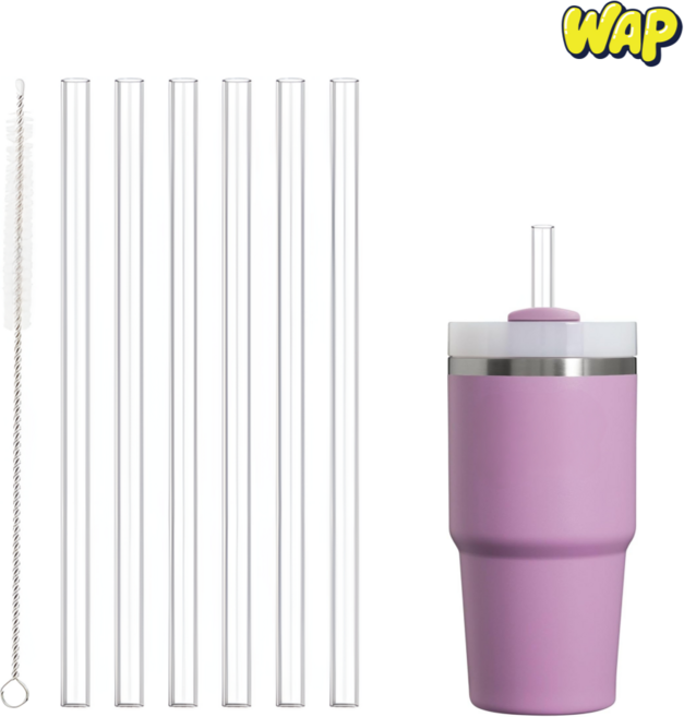 스탠리 스타벅스 20oz 소형 텀블러 호환 트라이탄 빨대 세척솔 세트, 1개