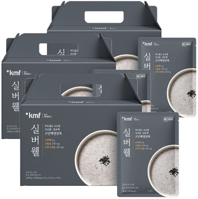 kmf 실버웰 고단백 영양죽, 36g, 90개