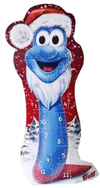 트롤리 젤리 크리스마스 어드벤트 캘린더 460g Trolli Christmas Advent Calendar Glow Worm, 1개, 없음