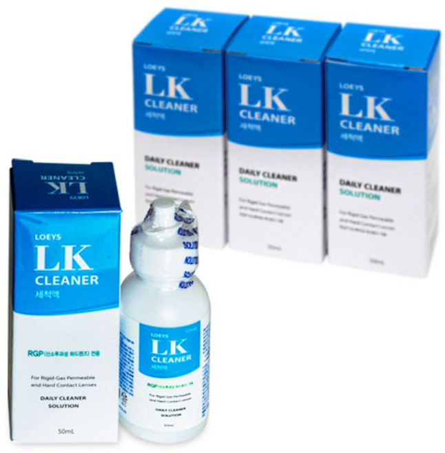 아이투미LK크리너 하드/드림렌즈 세척액 50ml, 2개