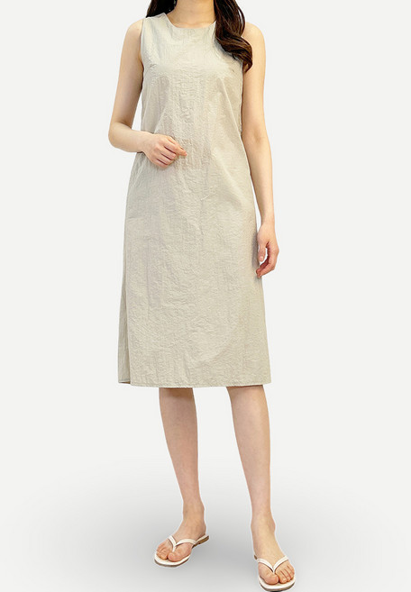 [숏/롱]여성 여름 빅사이즈 로지 바스락 원피스 민소매 나시 롱원피스 S~3XL