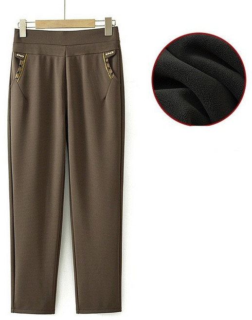 중장년 엄마바지 기모 따뜻한 팬츠 SH1374