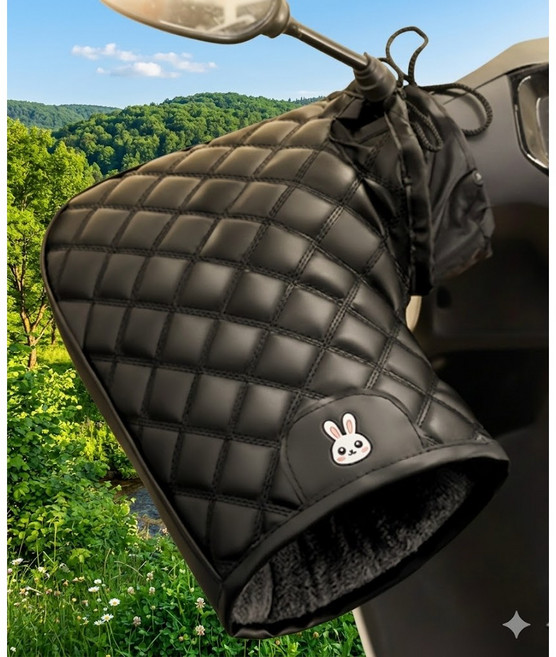 소중한 순간들 오토바이 장갑 여름 방수토시 라이더 필수템 비바람 차단 토시, 블랙