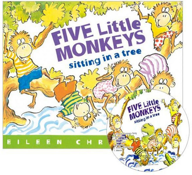 노부영 Five Little Monkeys Sitting in a Tree (Paperback + CD), JYbooks(제이와이북스)