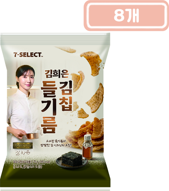 PB)김희은들기름김칩75g, 8개, 75g