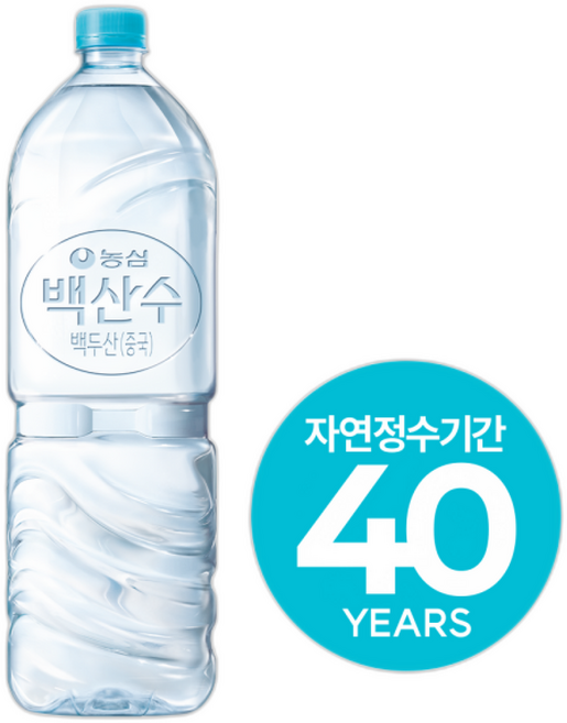 백산수 무라벨 /생수전문배송, 2L, 1개