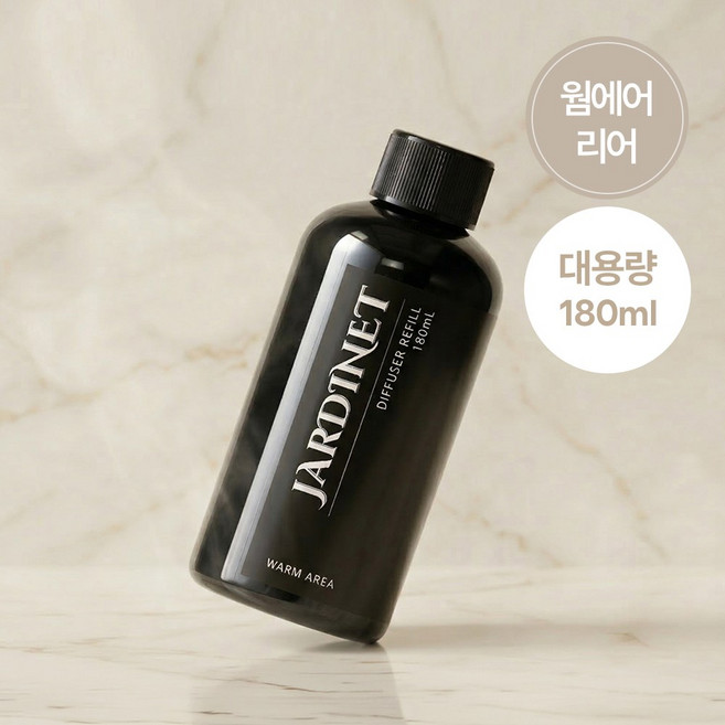 자드넷 실내 디퓨저 방향제 실속형 리필 180ml 단품, 01.웜에어리어, 1개