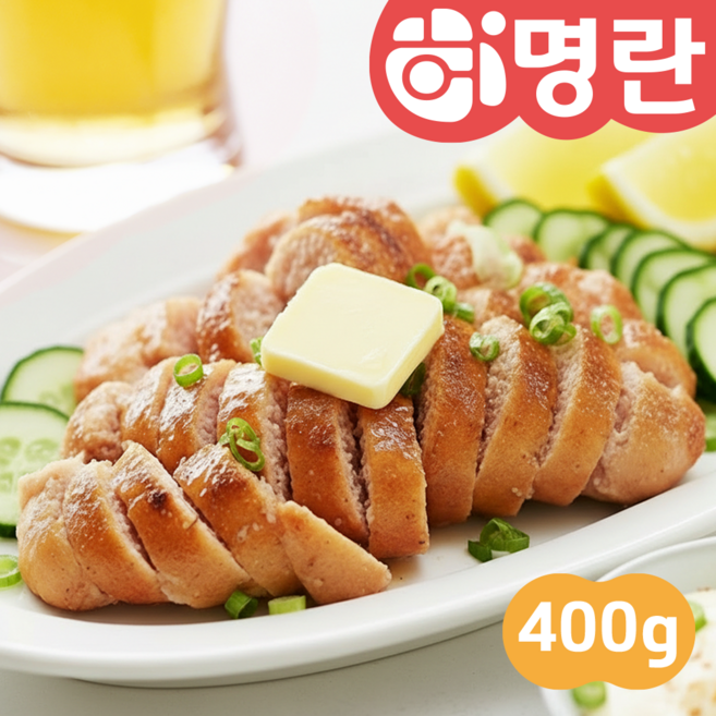 부산허명란 버터 구이용 명란 구이 - 어린이 반찬, 400g, 1개