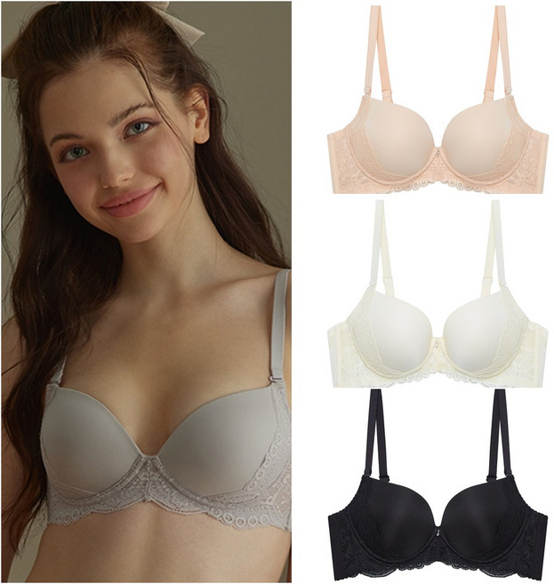 [에블린]심플 베이직 브라 EBBRE2325M /4color