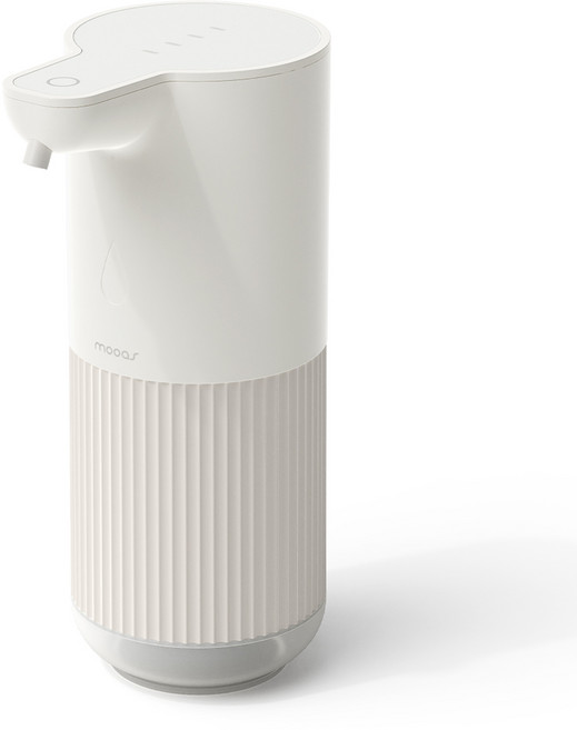 무아스 퓨어 라인 소프트버블 자동 손세정기, 베이지, 1개