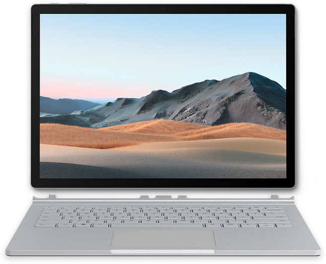 마이크로소프트 2020 Surface Book3 13.5 + 탐탁 ACC 파우치, 플래티넘, 코어i7 10세대, 1024GB, 32GB, WIN10 Home, SLS-00019