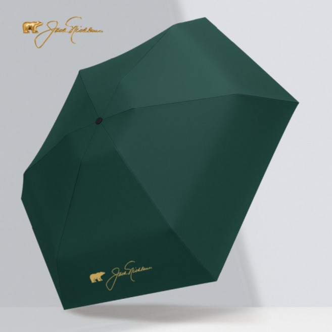 잭니클라우스 초미니 3단수동 우산 암막 우양산 인쇄가능