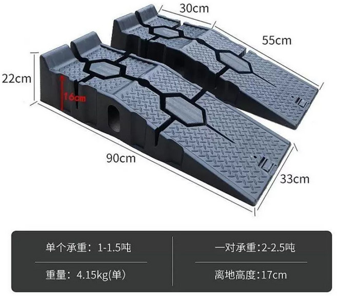차량 리프트 도크다이 세트 정비 카업 경사로, B. 새로운 두꺼워진 모델 한 쌍의 가격