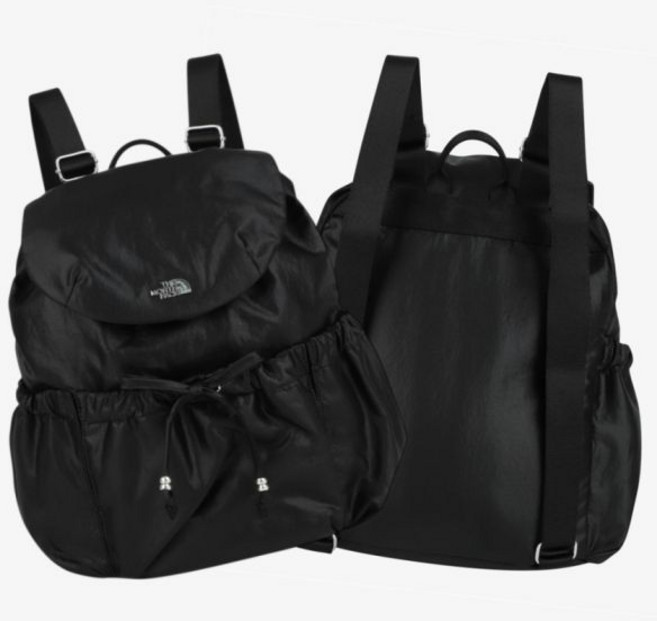 [매장판] 노스페이스 키즈 백팩 여아 보니 캐주얼 소풍 가방 블랙 NM2D NM2DS10R