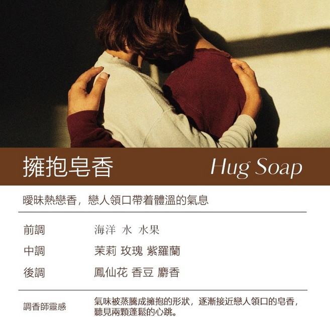 Hetras 衣物香氛噴霧 80ml 韓國 多功能生活噴霧, 1個, 擁抱皂香(曖昧熱戀香)