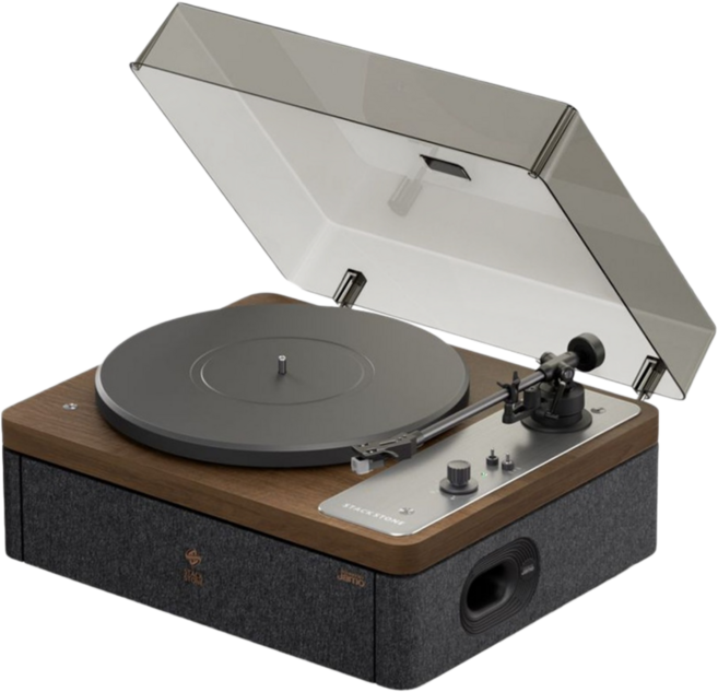 레코드 플레이어 블루투스 스피커 LP 턴테이블 선물, 브라운, DS07