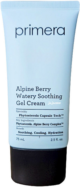 창조유통 프리메라 알파인 베리 워터리 튜브형 촉촉한 크림 75ml, 1개