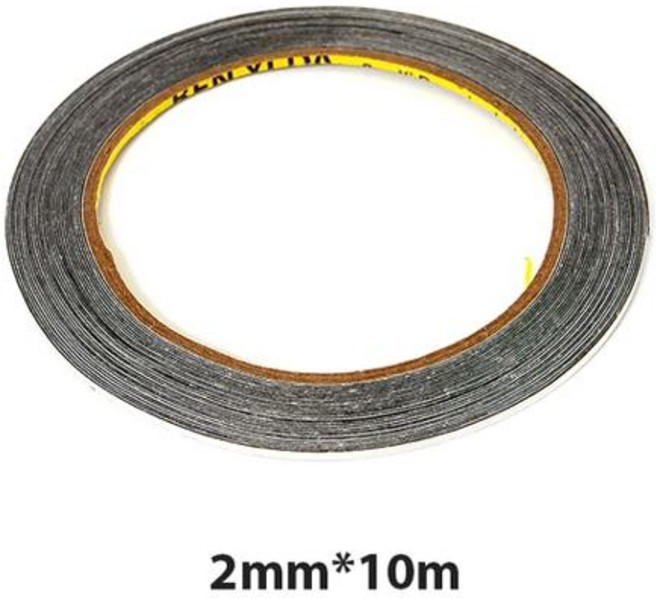 호환 양면 접착 테이프 터치 스크린 LCD 수리 테이프 10m 두께 0.3mm 스티커, [01] 2mmx10m, 1개