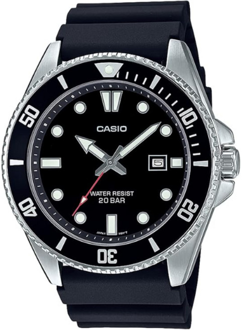 일본 카시오 흑새치 CASIO MDV-107-1A1JF
