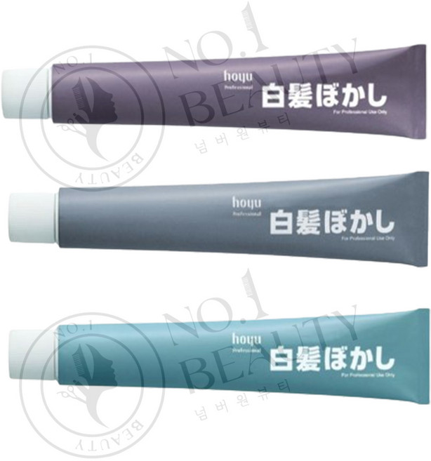 호유 프로마스터 보카시 컬러 염색약, 내추럴그레이, 1개