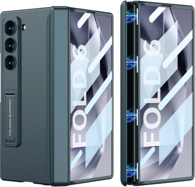 폰케이노 갤럭시 Z폴드6 케이스 마그네틱 힌지보호 풀커버