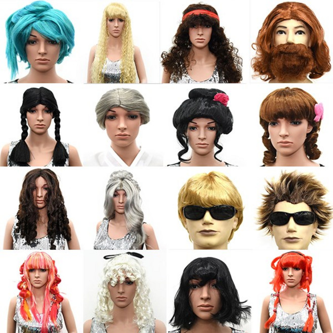 파티스 이벤트가발모음, C-05 뿔도깨비가발(블랙)