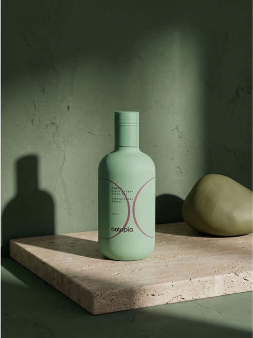우토피아 유기농 올리브오일 엑스트라버진 500ml 냉압착 햇 올리브유 [원산지:그리스], 1개, 우토피아 유기농 마나키 (초록)