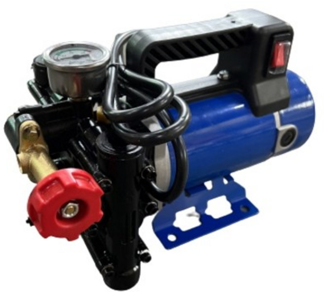 12V 한손 분무기 호스릴 세트 이동식 세트 고압 압축 농약 농사 귀농 주말농장 분무기, 한손분무기 부속포함, 1개