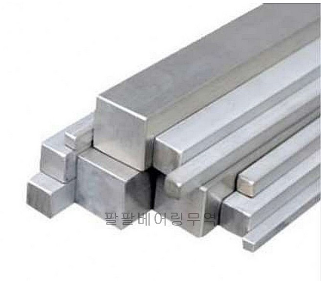 사각키 9X6-300L 9X7-300L 9X8-300L 9X9-300L 사각바 묻힘키 고정키 보수고정 샤프트고정 기어키 축 고정용, 1개
