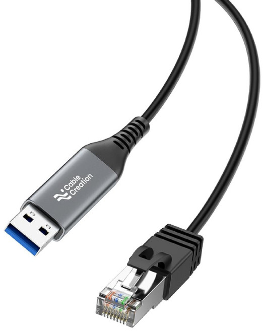 Cable Creation USB 轉 乙太網路轉換器, CD0875, 1個, 3m