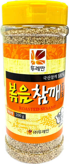 뚜레반 100% 국산 볶음참깨