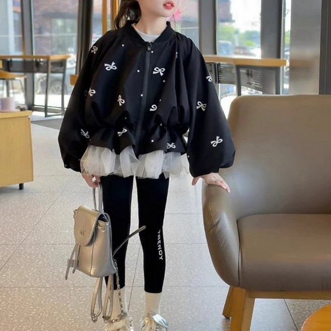 구빠방 아동 캐쥬얼 블루종 점퍼