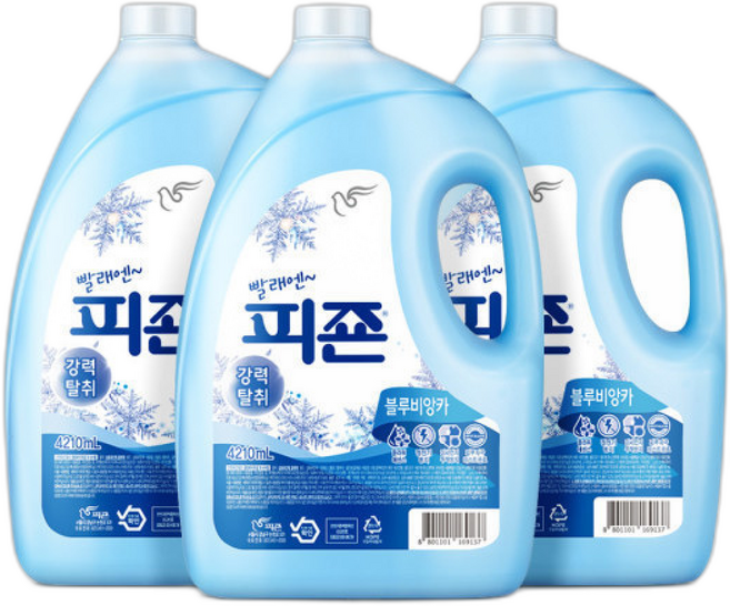 섬유유연제 피죤 블루, 4.21L