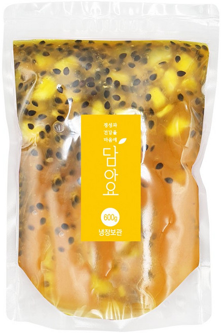 담아요 수제 파인패션후르츠청, 1개, 1개입, 600g