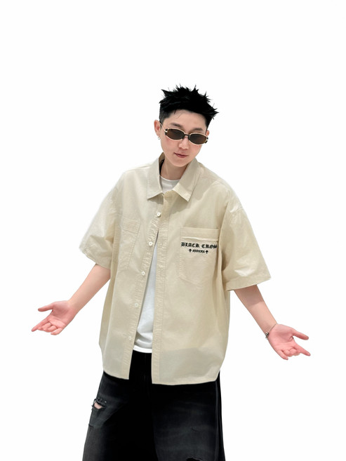 26夏季寬鬆輕薄百搭款潮流襯衫外套 男女同款