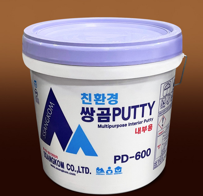 쌍곰 퍼티 빠데 내부용 핸디코트 PD-600 20kg, 1개